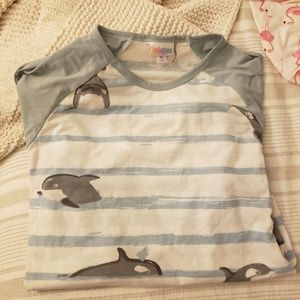 Lularoe Orca killer Whale randy